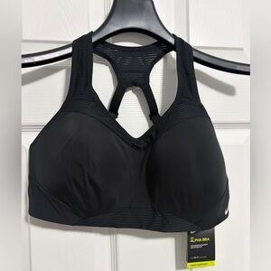 BNWT NIKE ALPHA HIGH SUPPORT SPORTS BRA ADJUSTABLE DH7400-010 US LARGE (CUP D-E)